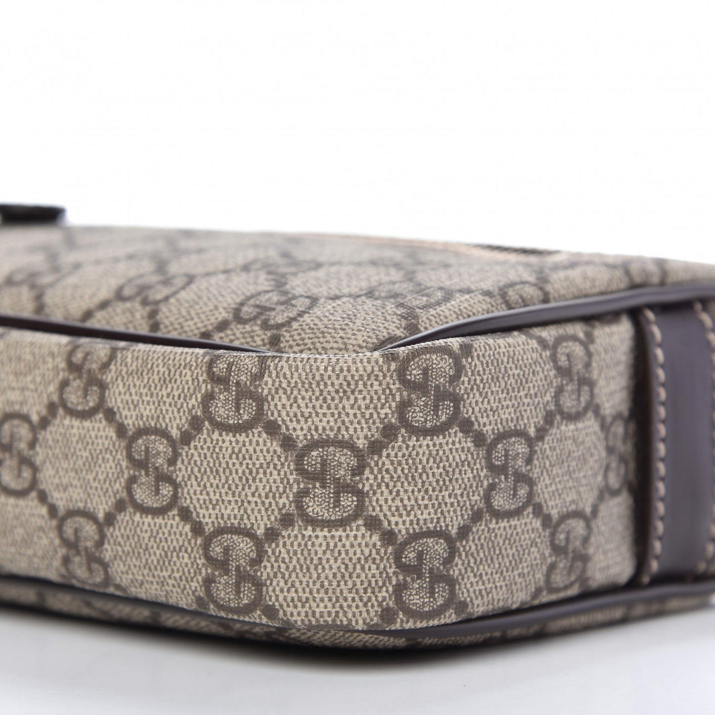 GG Plus Monogram Small Shoulder Bag Dark Brown