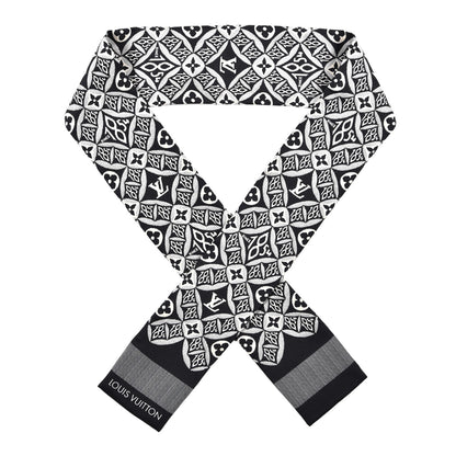 Louis Vuitton Silk Since 1854 Bandeau Gris 1 of 3