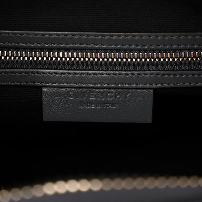 Givenchy Calfskin Crocodile Embossed Small Antigona Storm Grey 6 of 10