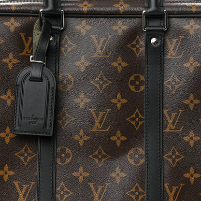 Louis Vuitton Monogram Macassar Porte Documents Voyage Soft Briefcase 7 of 15