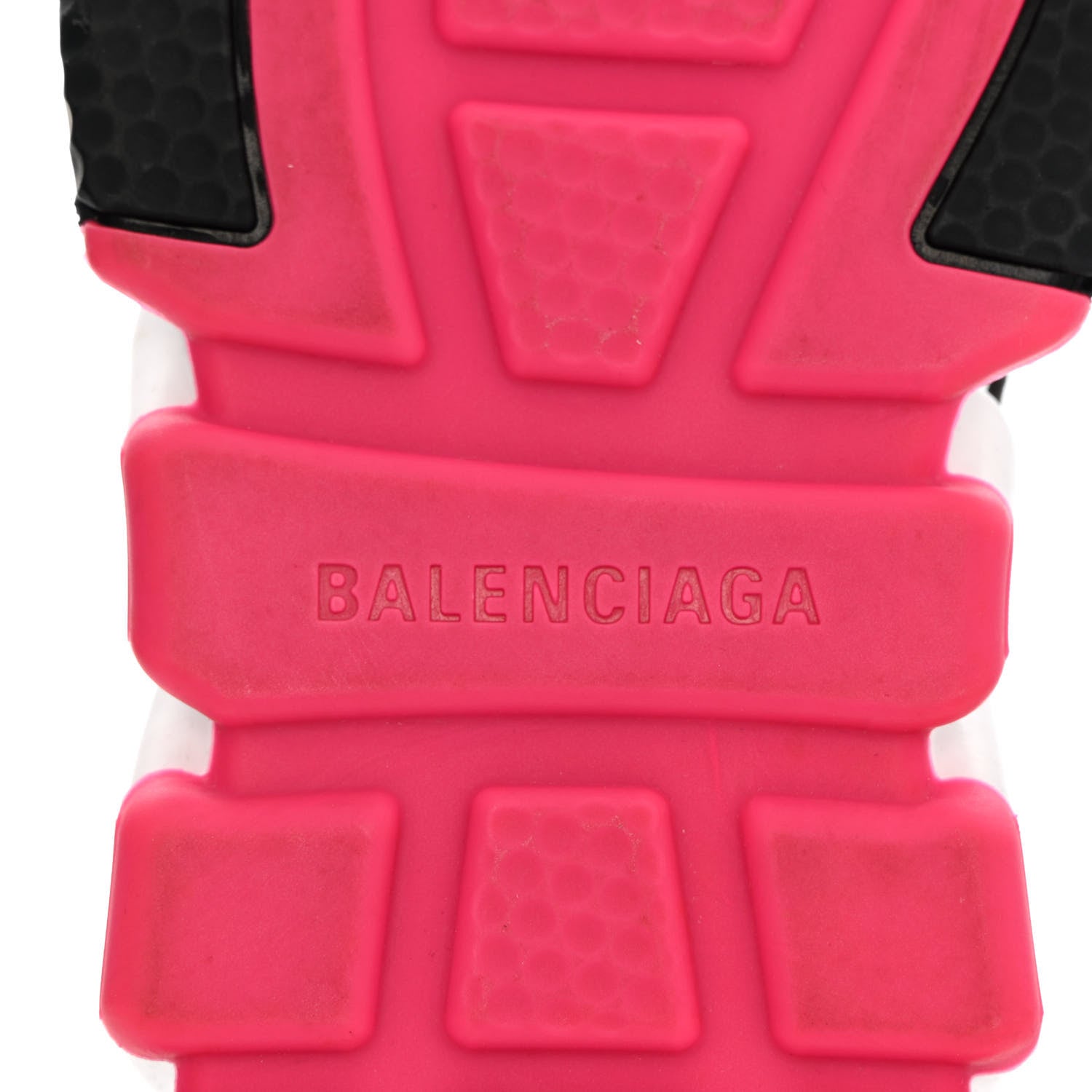 Balenciaga Neoprene Knit Womens Speed Sneakers 35 Black Pink 8 of 12