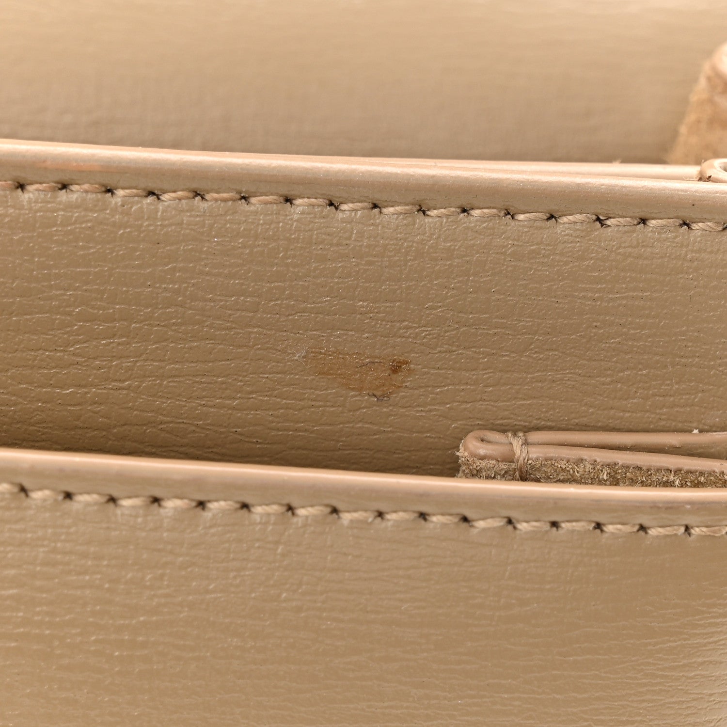 Saint Laurent Calfskin Medium Monogram Sunset Dark Latte 14 of 14
