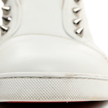 Christian Louboutin Calfskin Womens F.A.V Fique A Vontade Flat Sneakers 41 White 8 of 10