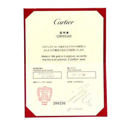 Cartier 18K White Gold Black Ceramic LOVE Bracelet 8 of 8