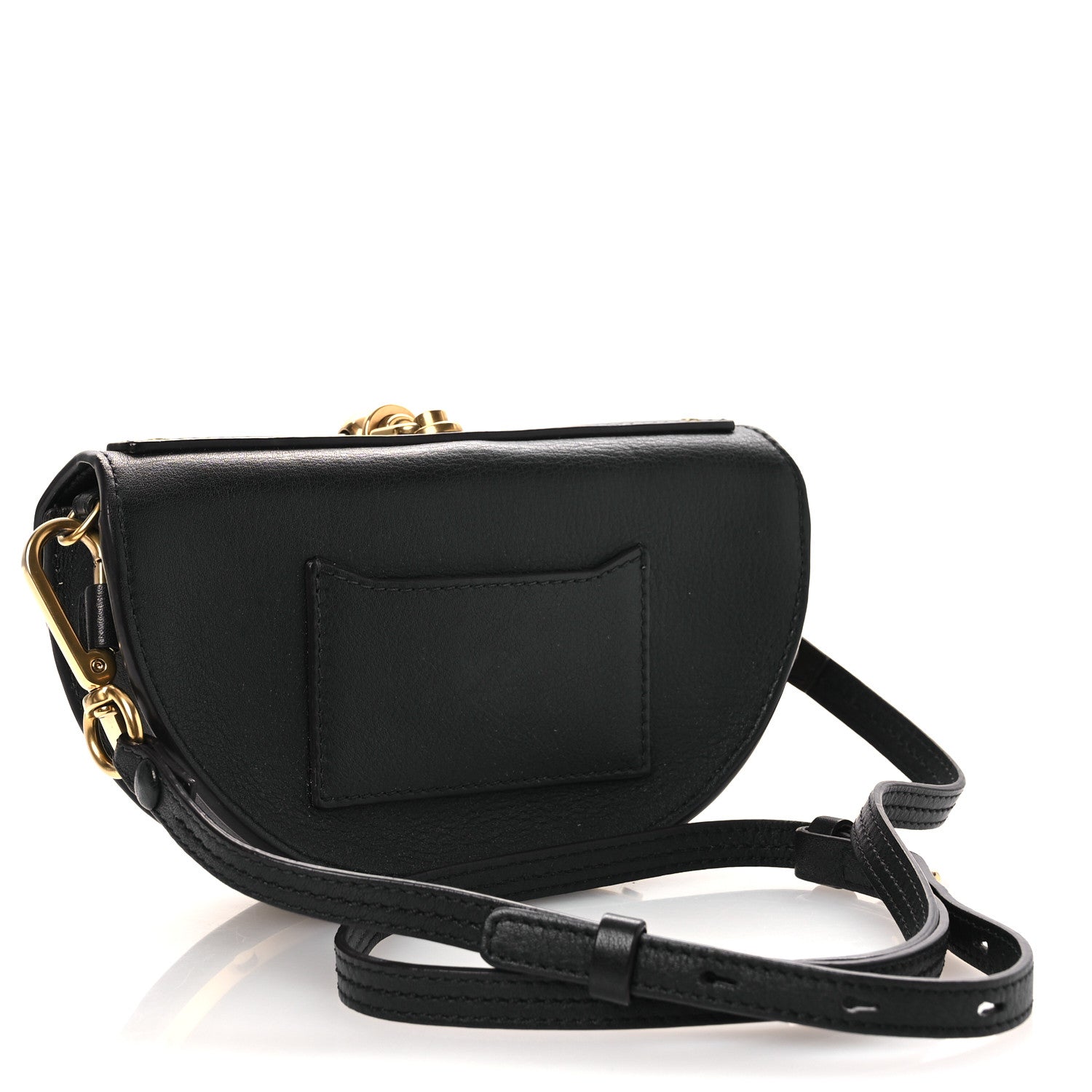 Chloe Calfskin Small Nile Bracelet Minaudiere Bag Black 3 of 14