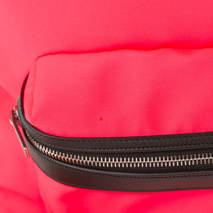 Saint Laurent Nylon Classic Hunting Backpack Neon Pink 11 of 12