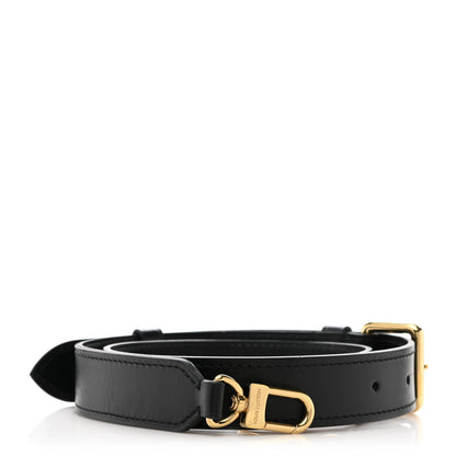 Louis Vuitton Calfskin Odeon PM Adjustable Shoulder Strap Black 1 of 3
