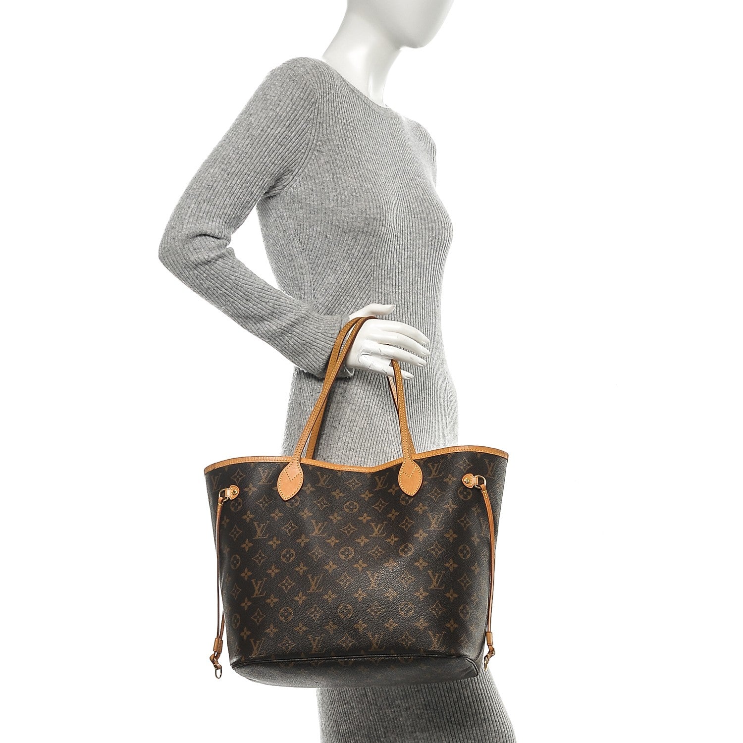 Louis Vuitton Monogram Neverfull MM 2 of 7