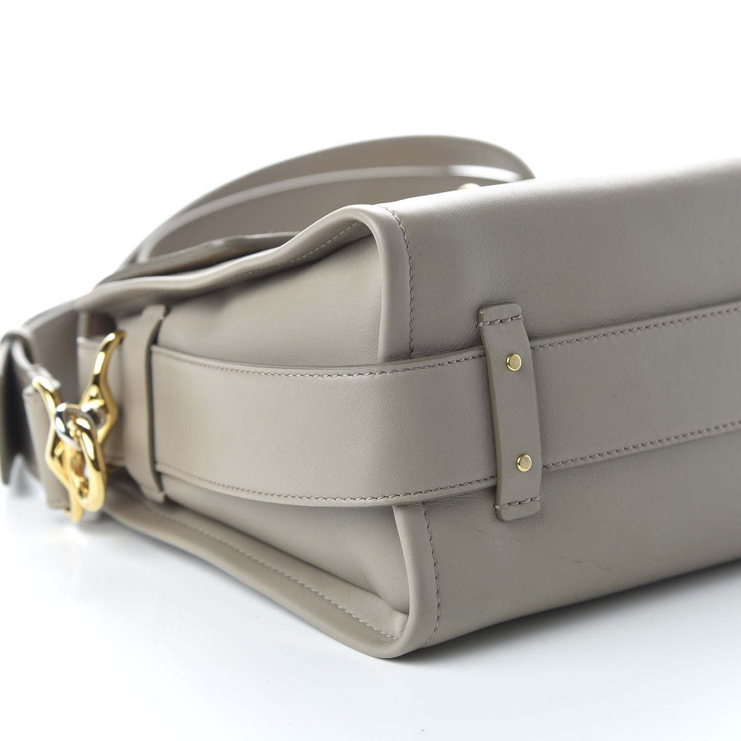 Calfskin Small Tess Day Bag Motty Grey