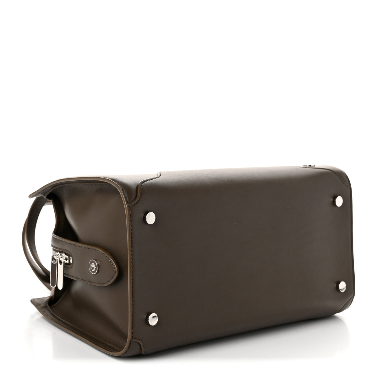 Loro Piana Smooth Calfskin Medium Sesia Taupe 4 of 9