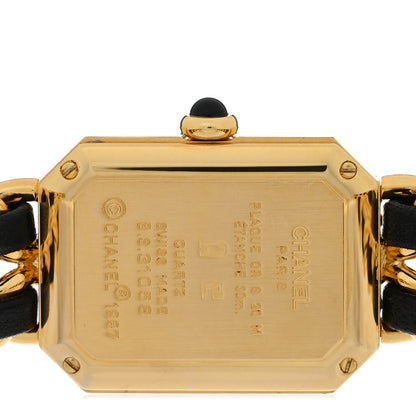 Chanel Stainless Steel Lambskin 20mm Chain Premiere Quartz Watch Gold 4 of 4