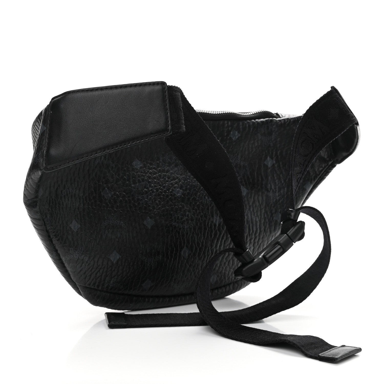 MCM Visetos Stark Belt Bag Black 3 of 9