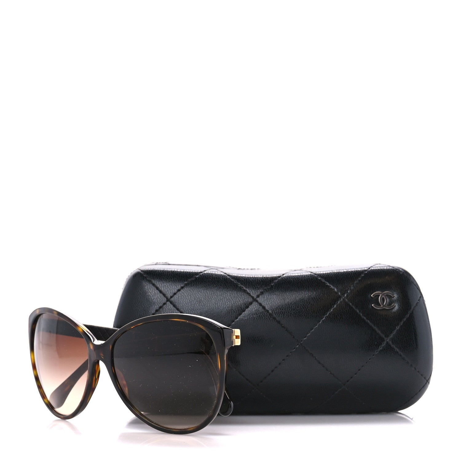 Chanel Acetate Quilted CC Sunglasses 5225-Q Tortoise 8 of 8