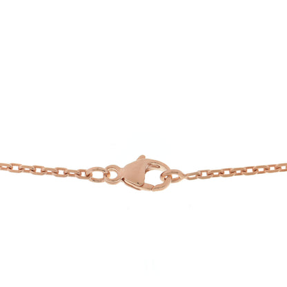 Hermes Lacquered Rose Gold Pop H Pendant Necklace Black 6 of 7