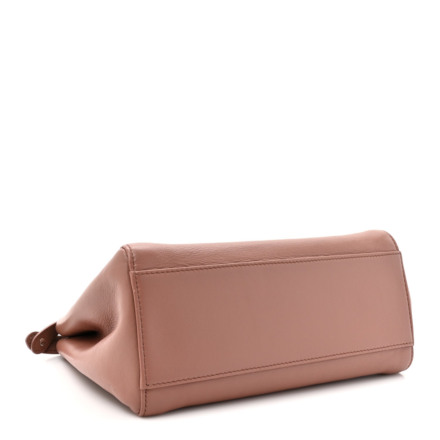 Fendi Nappa Colorblock Mini Peekaboo Iconic Satchel English Rose