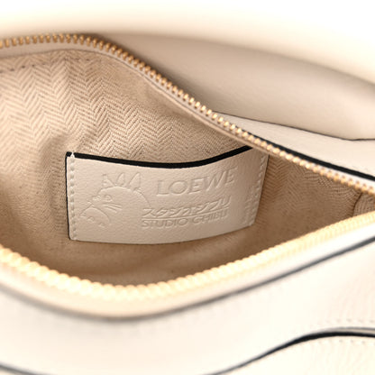 Loewe X SPIRITED AWAY Calfskin Otori-Sama Mini Puzzle Bag Lemon Zest 6 of 9