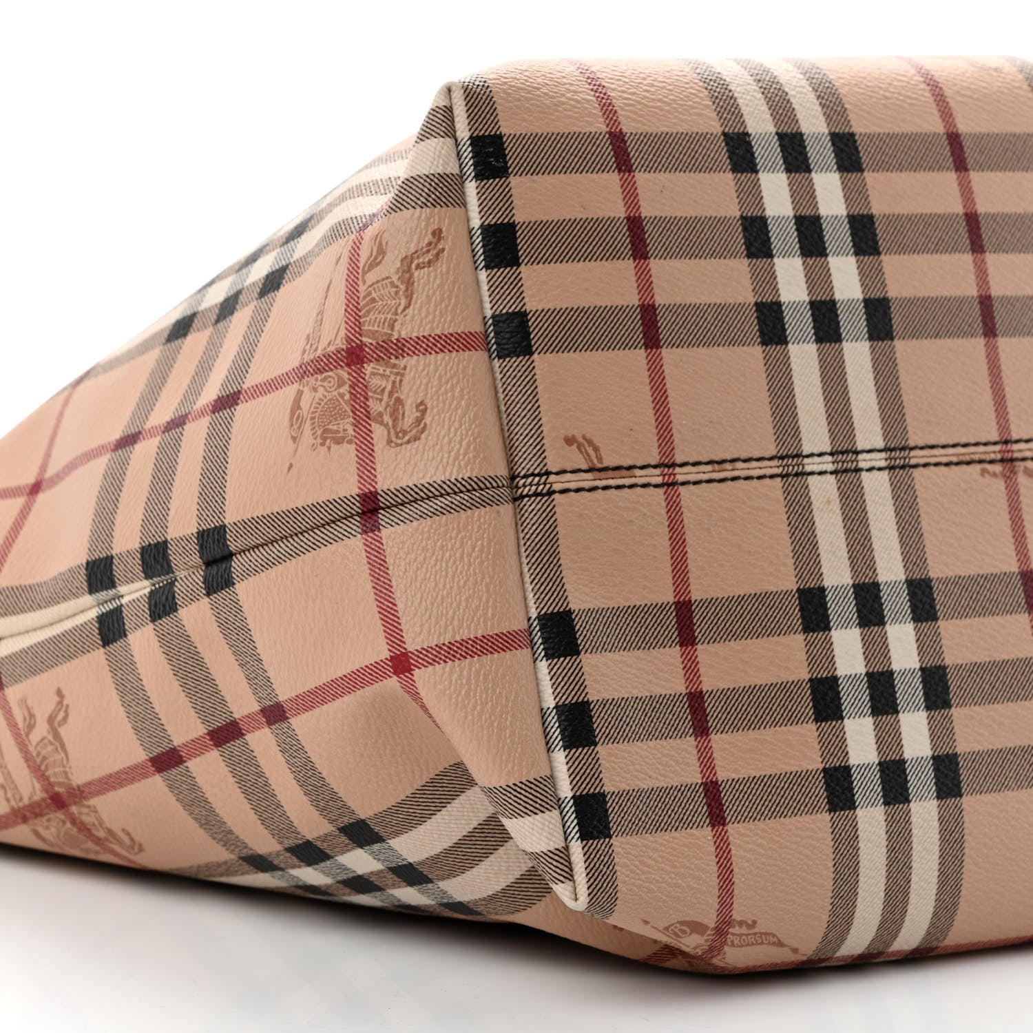 Burberry Haymarket Check Small Salisbury Tote Chocolate 10 of 11