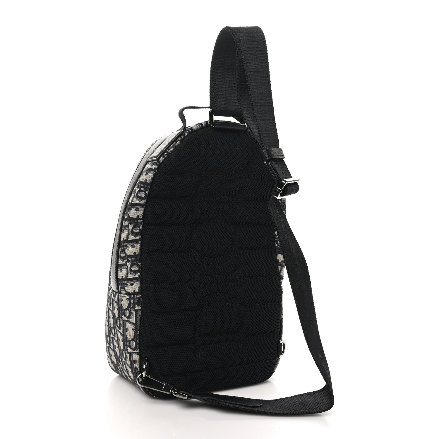 Christian Dior Oblique Mini Rider Backpack Black 3 of 10