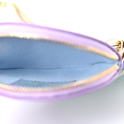 Louis Vuitton Empreinte Monogram Summer Stardust Trio Pouch Pink Water Green Lilas 7 of 8