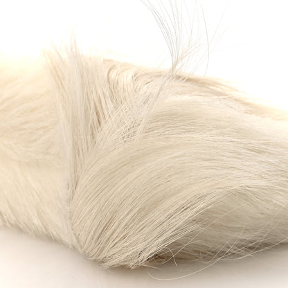 Givenchy Faux Fur XS Lock Antigona Shoulder Bag White 10 of 12
