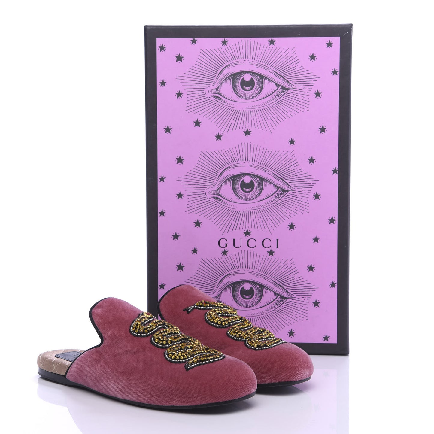 Velvet Crystal Snake Embroidered Womens Slippers 35 Tibet Red Black