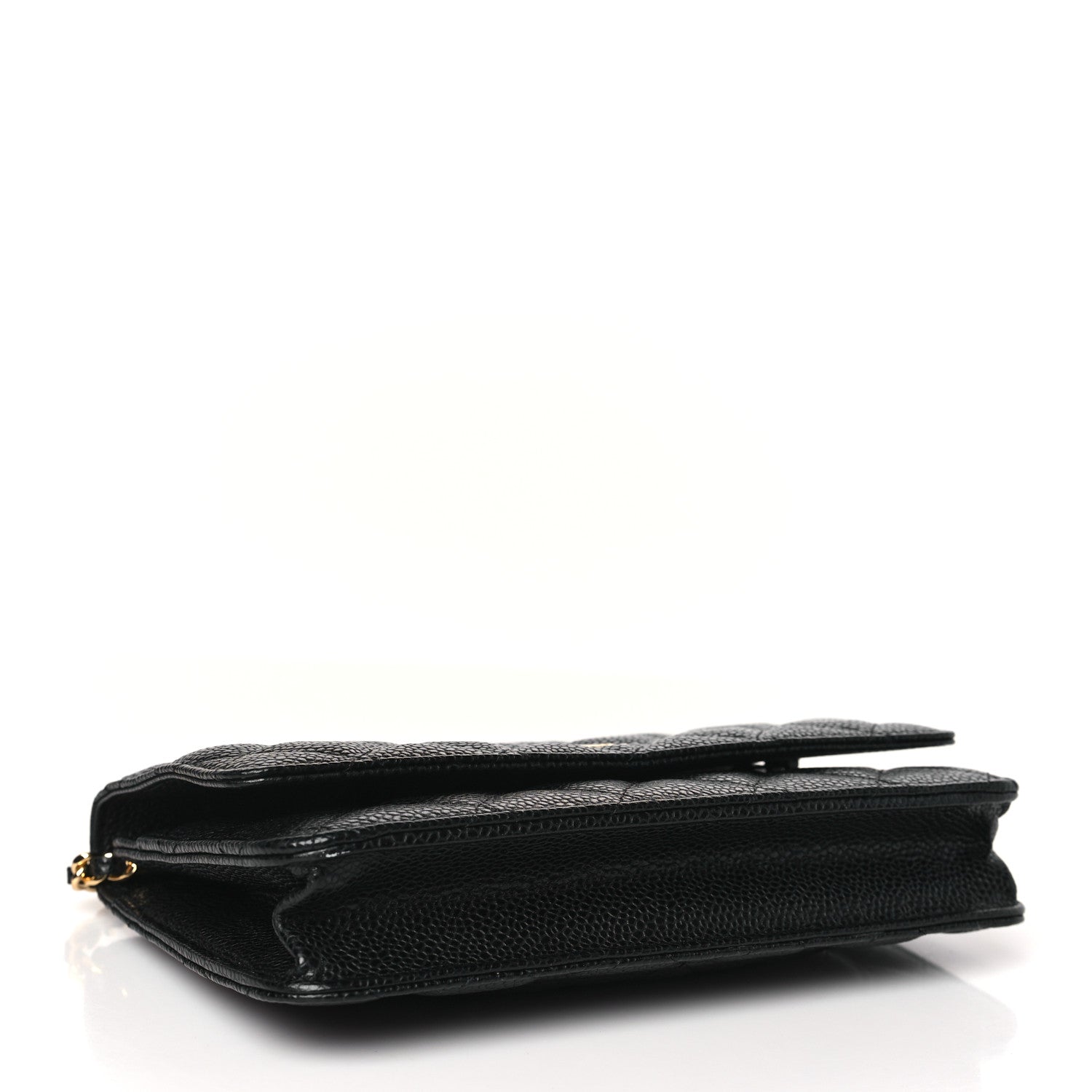 Chanel Caviar Quilted Wallet on Chain WOC Black 4 of 12