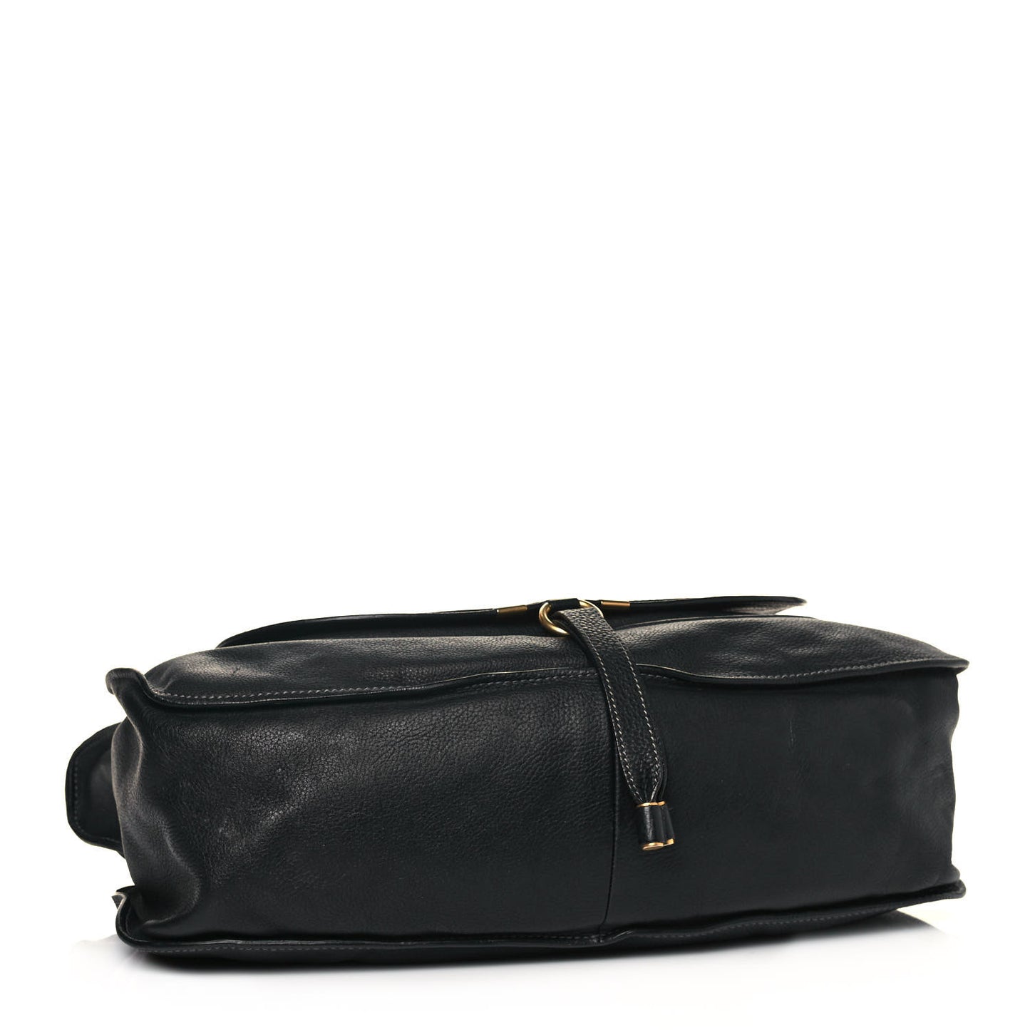 Calfskin Medium Marcie Satchel Black