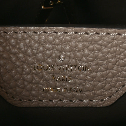 Louis Vuitton Taurillon Capucines BB Galet 6 of 8