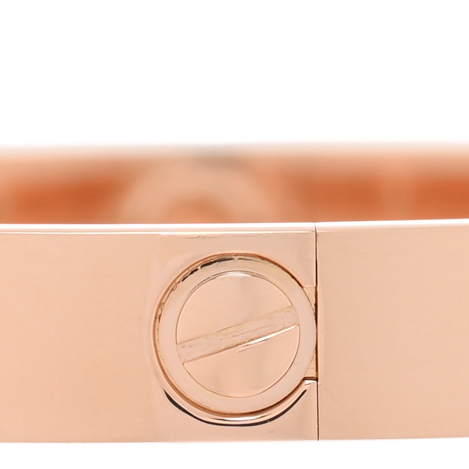 Cartier 18K Pink Gold 4 Diamond LOVE Bracelet 16 4 of 7