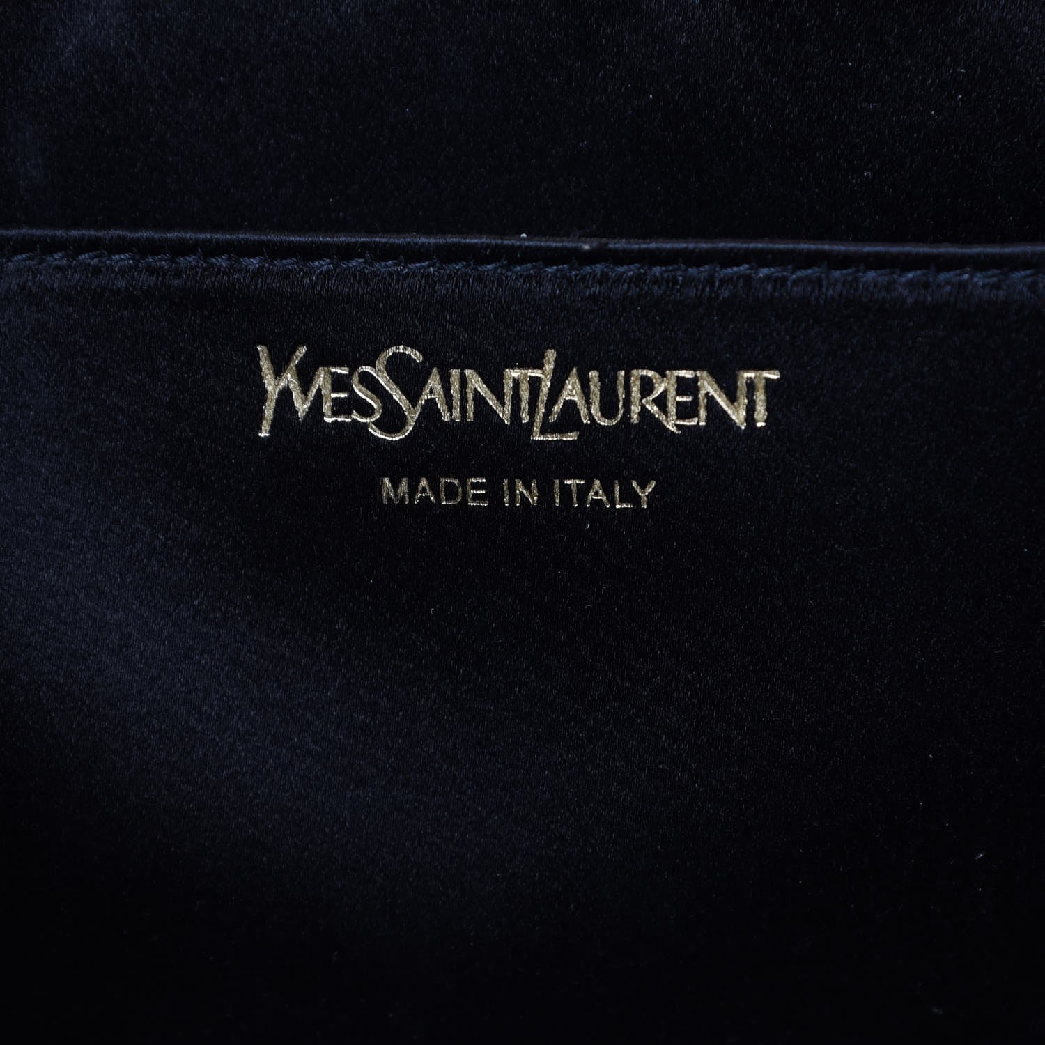 Saint Laurent Metallic Calfskin Monogram Large Belle De Jour Clutch Gold 6 of 7