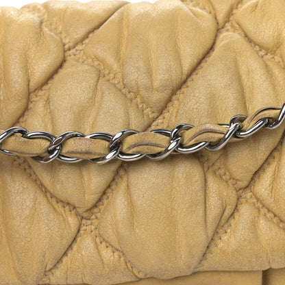 Chanel Calfskin Quilted Medium Bubble Quilt Flap Bag Beige 12 of 15
