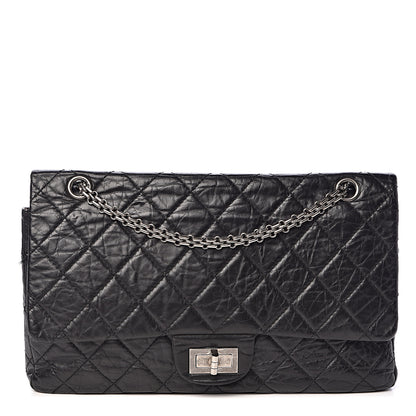 Chanel Aged Calfskin Quilted 2.55 Reissue 227 Flap Black 2 of 15