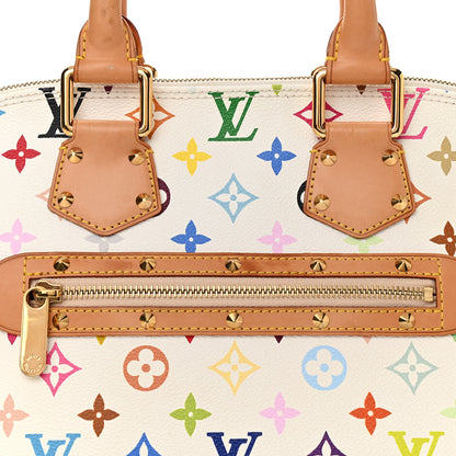Louis Vuitton Monogram Multicolor Alma White 9 of 13