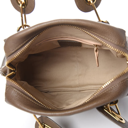 Chloe Calfskin Small Paraty Barbour Khaki 5 of 12