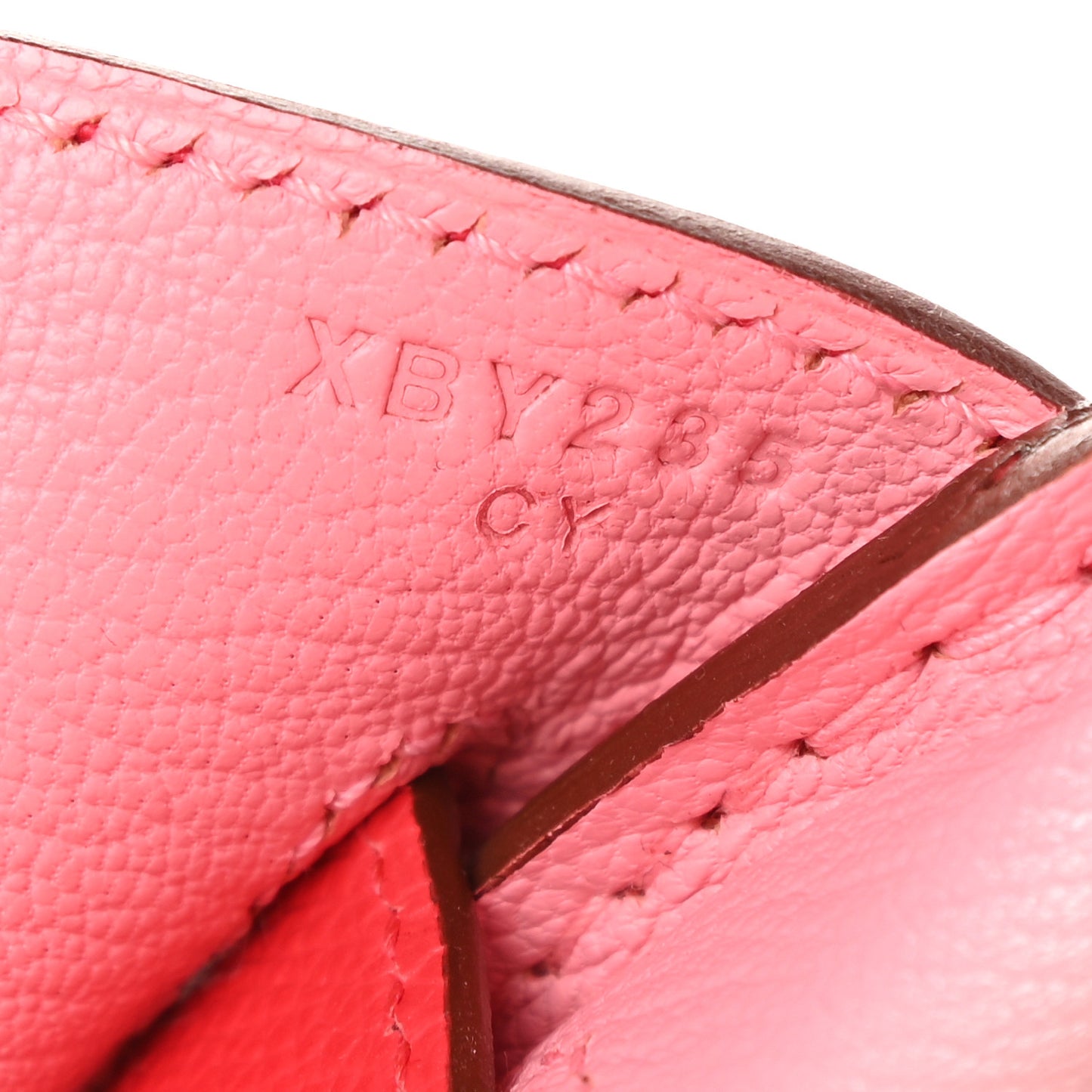 Epsom Horseshoe Birkin 30 Rouge Casaque Rose Confetti