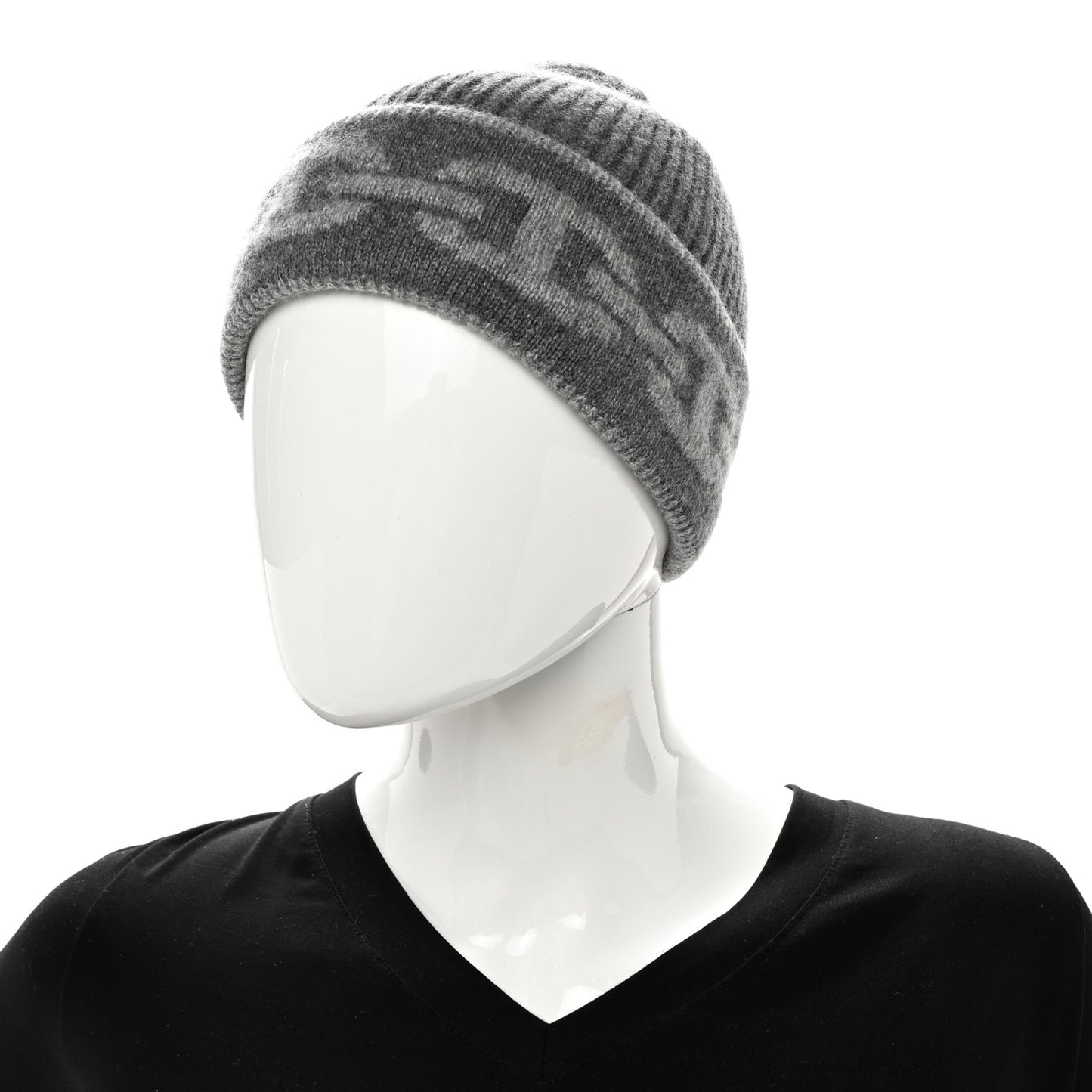 Cashmere Knit Heaven Beanie S Charbon Flanelle