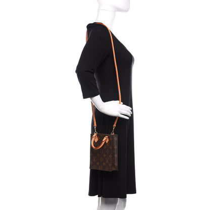 Louis Vuitton Monogram Petit Sac Plat 2 of 10