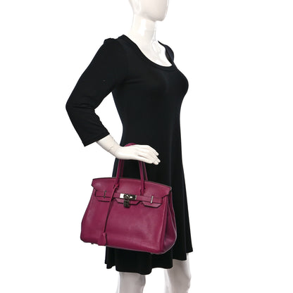 Hermes Taurillon Clemence Birkin 30 Tosca 2 of 16