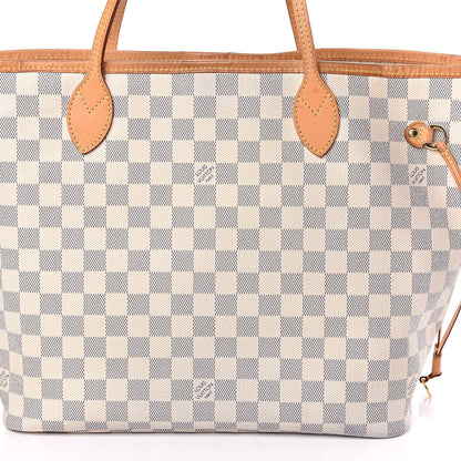 Louis Vuitton Damier Azur Neverfull MM 21 of 21