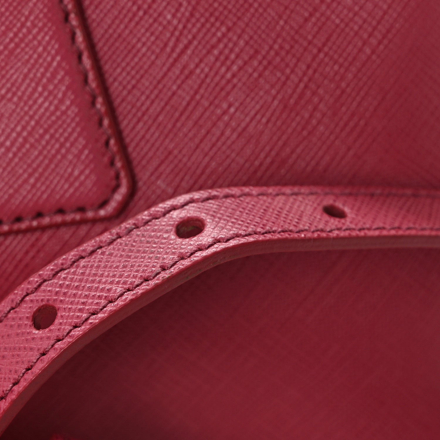 Prada Saffiano Lux Bowler Peonia 14 of 15
