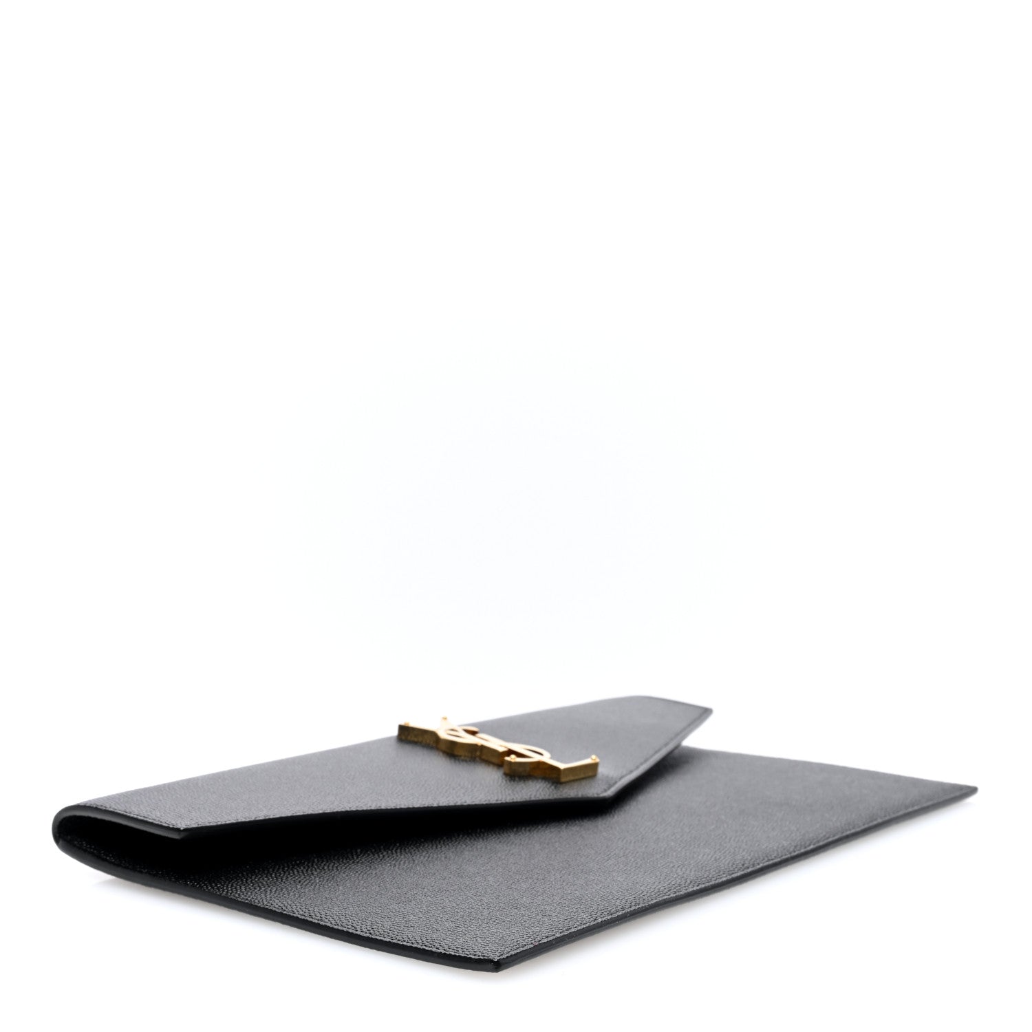 Saint Laurent Grain De Poudre Uptown Pouch Black 4 of 6