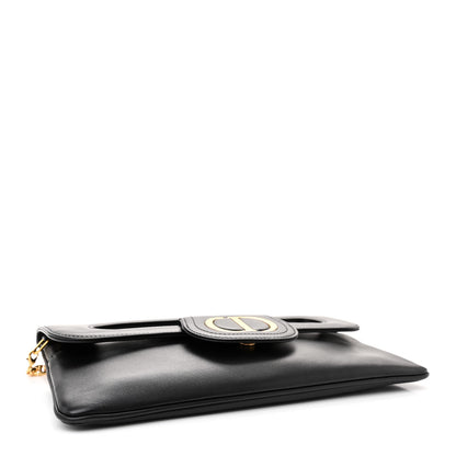 Christian Dior Smooth Calfskin Medium Diordouble Chain Bag Black 4 of 12
