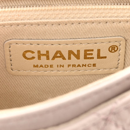 Chanel Glazed Calfskin Quilted Medium Bubble CC Flap Light Pink 6 of 10