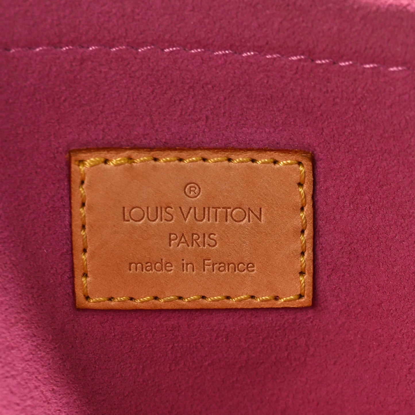 Monogram Denim Neo Speedy Fuchsia