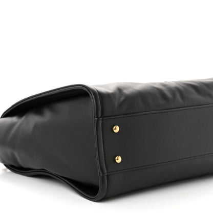 Chanel Calfskin Small Deauville Tote Black 10 of 13