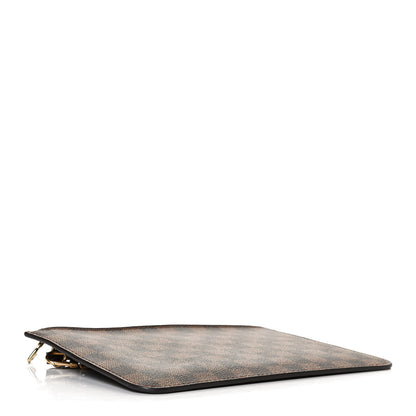 Louis Vuitton Damier Ebene Neverfull MM GM Pochette 4 of 12