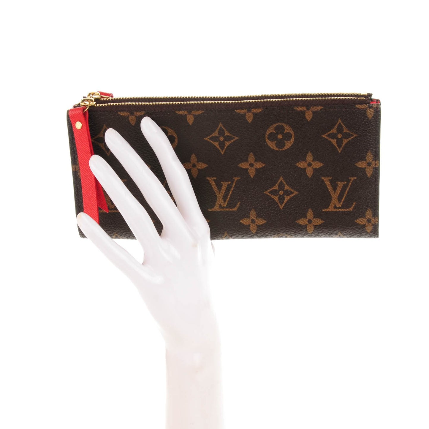 Monogram Adele Wallet Coquelicot