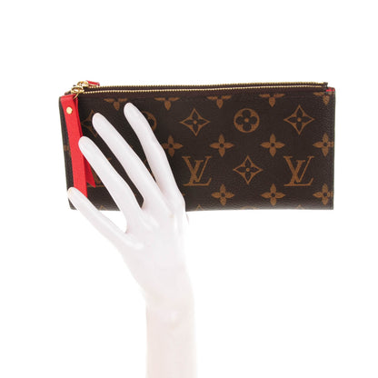 Louis Vuitton Monogram Adele Wallet Coquelicot 2 of 7