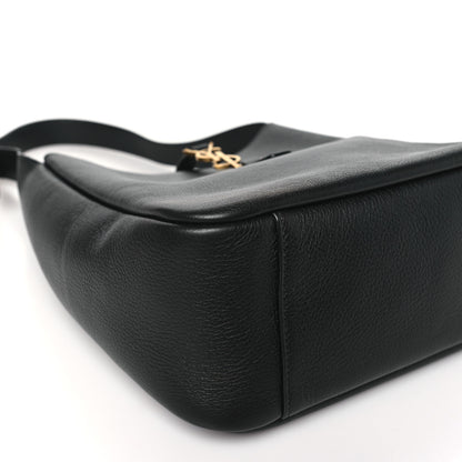 Saint Laurent Smooth Calfskin Small Le 5 A 7 Soft Hobo Black 8 of 9