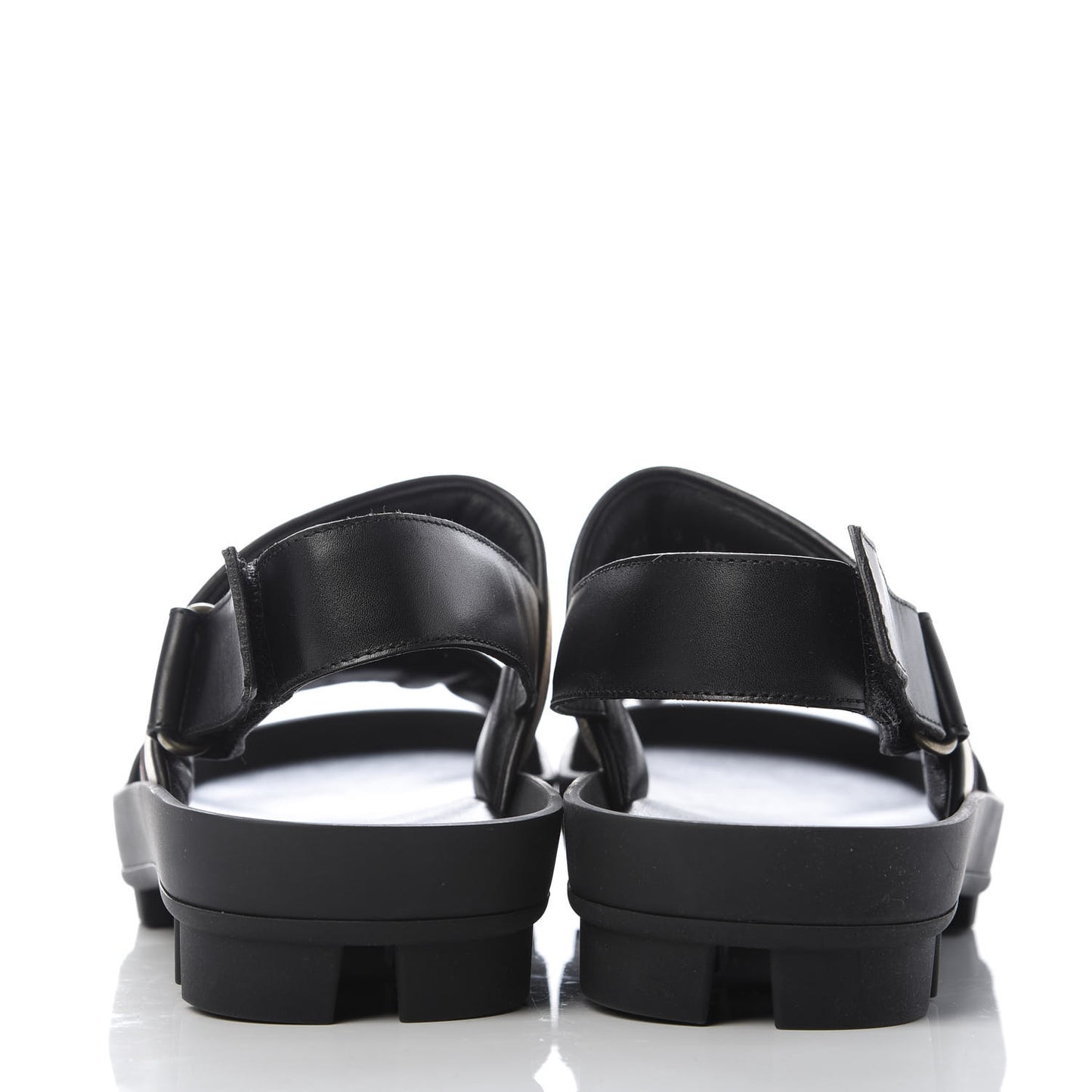 Nylon Cirano Lux Stripe Mens Cleat Sole Slingback Sandals 10 Ecru Poppy Black